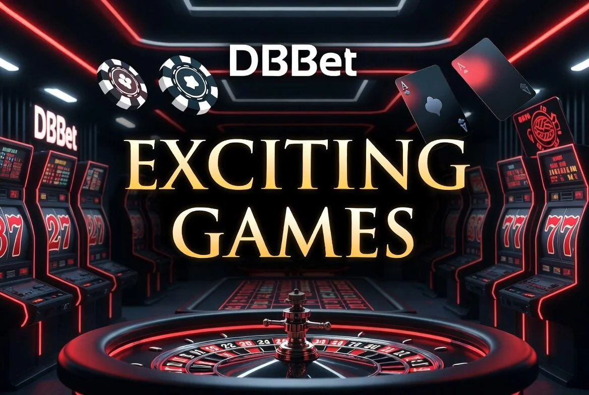 DBBet uz o‘yin zali: slot va jonli stol toifalari